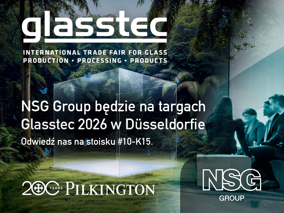 NSG Group na targach Glasstec 2026 — stoisko 10-K15, Düsseldorf