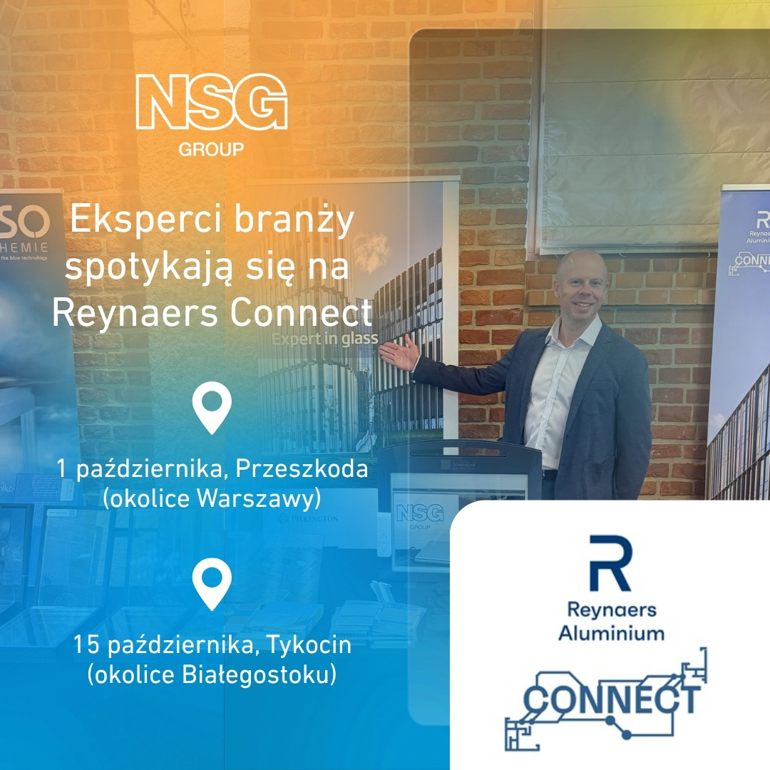 Reynaers Connect — industry meetings with Pilkington IGP
